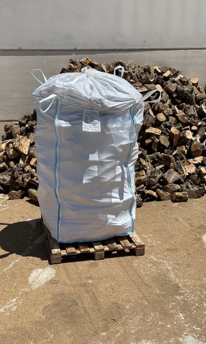 Big bag de leña de olivo
